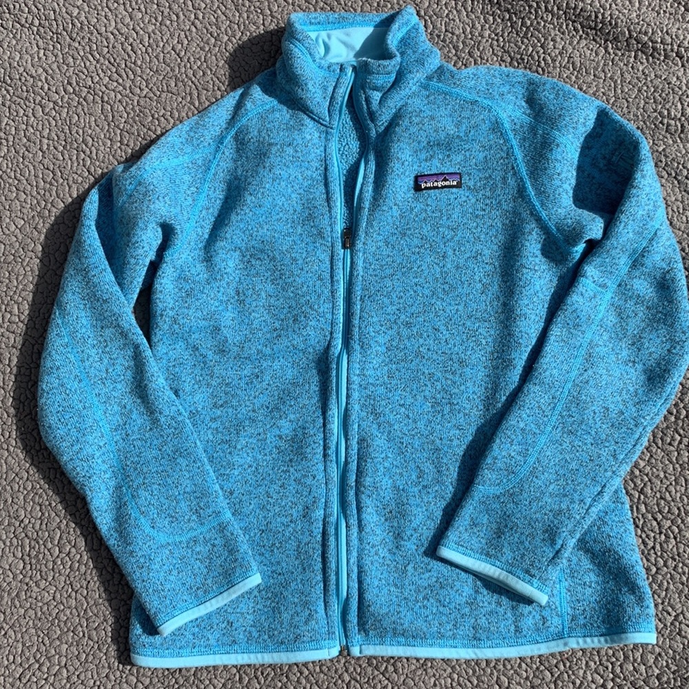 Patagonia zip up sweater